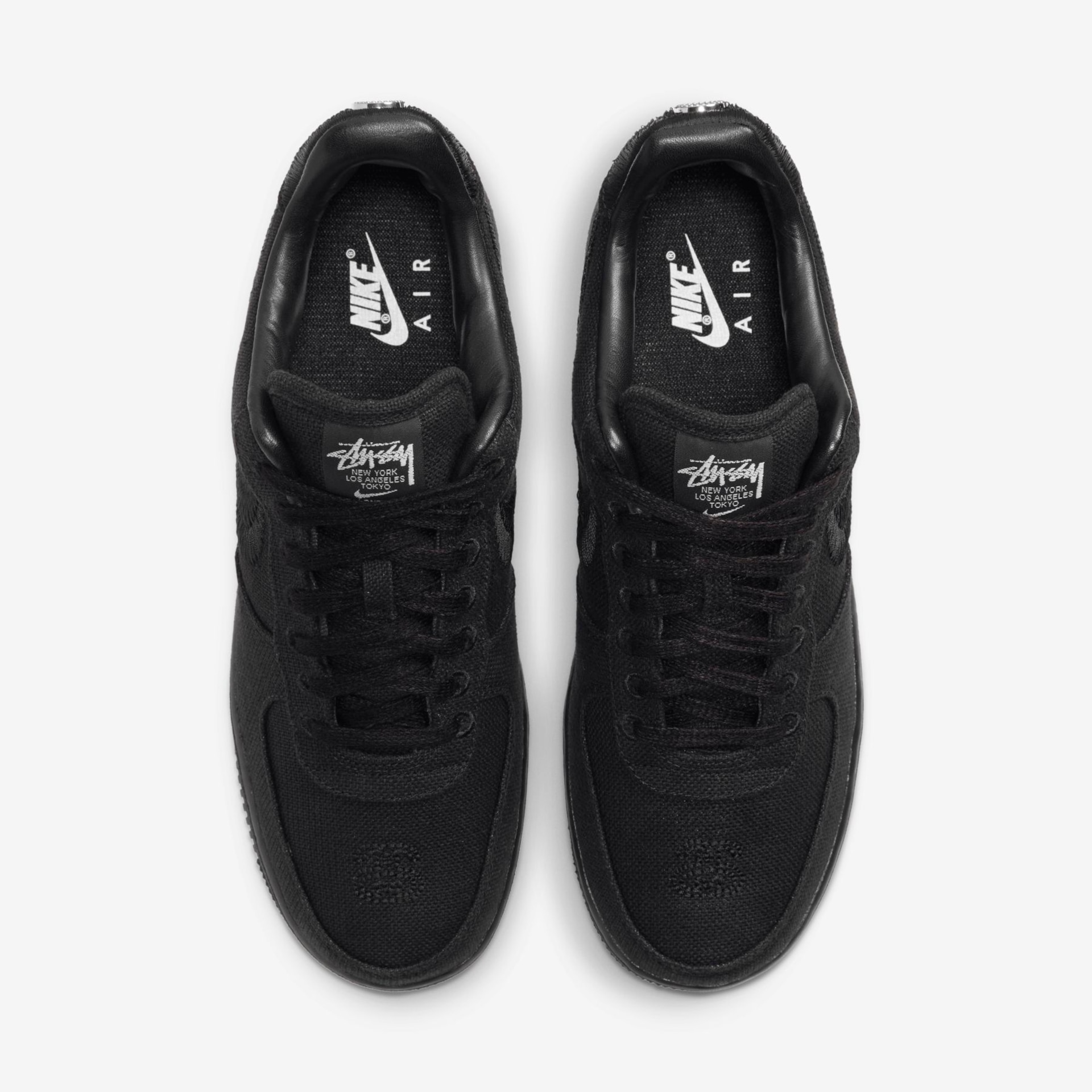 Stussy x Air Force 1 Low PS 'Triple Black'