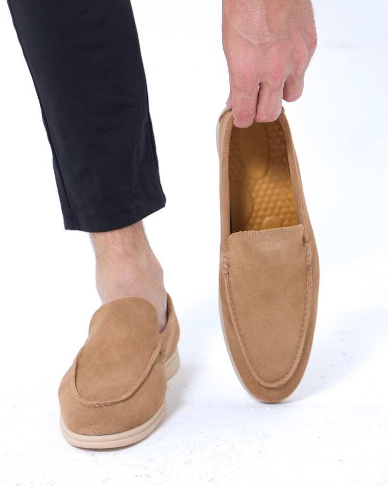 Old Money Premium Suede Loafers Frivor
