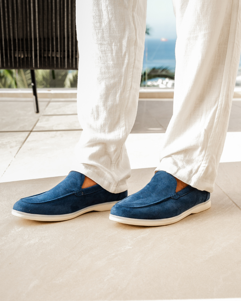 Old Money Suede Loafers Frivor