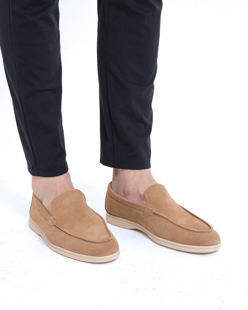 Old Money Premium Suede Loafers Frivor