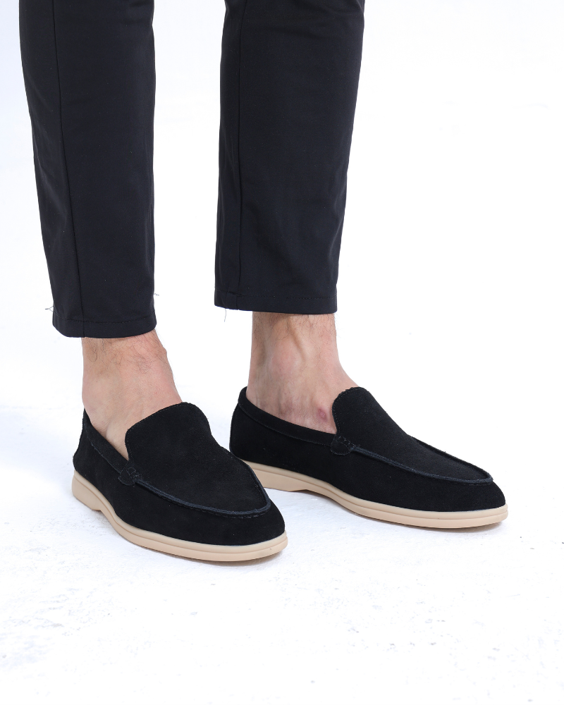 Old Money Premium Suede Loafers Frivor