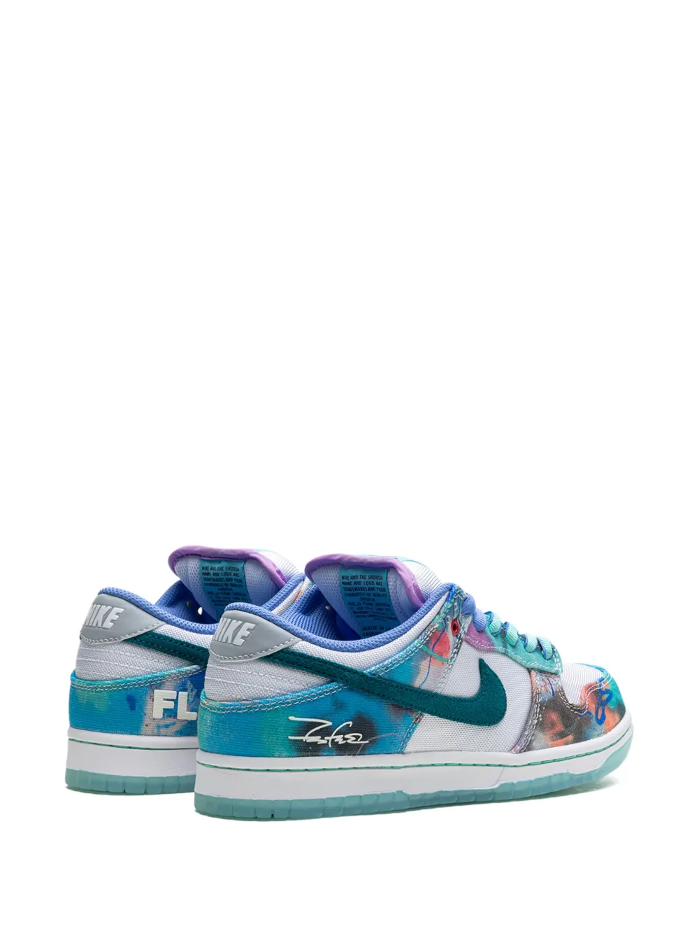 Futura Laboratories x Dunk SB Low 'Bleached Aqua'