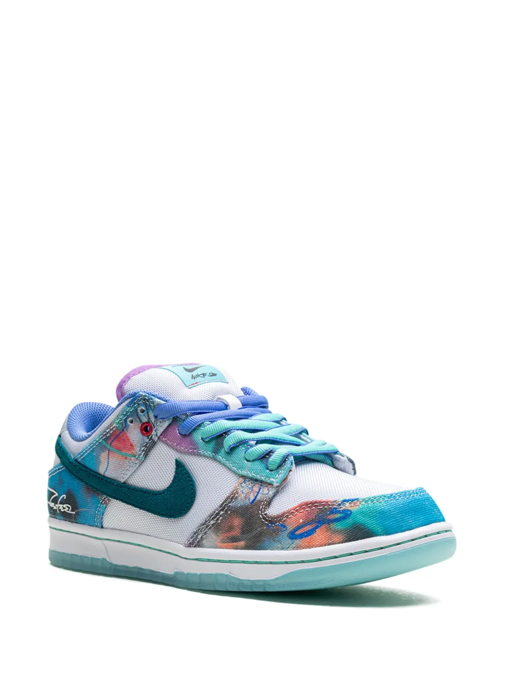 Futura Laboratories x Dunk SB Low 'Bleached Aqua'