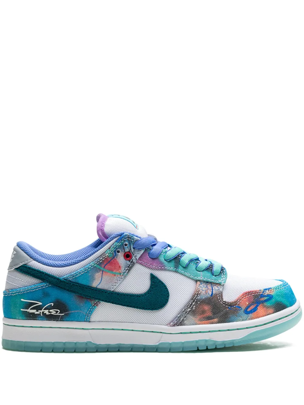 Futura Laboratories x Dunk SB Low 'Bleached Aqua'