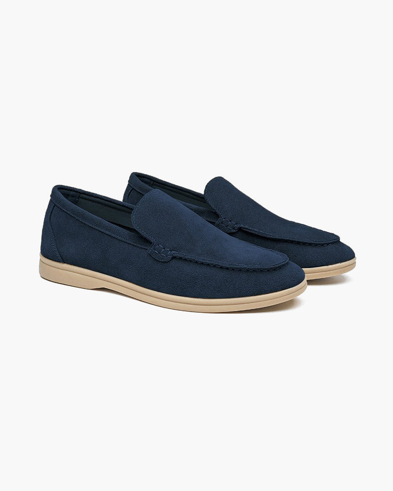 Old Money Premium Suede Loafers Frivor