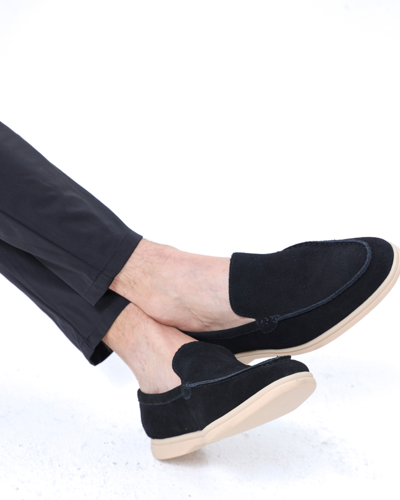 Old Money Premium Suede Loafers Frivor