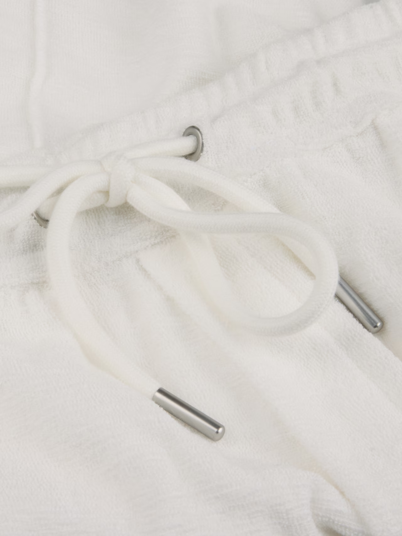 Stenströms Frottee-Shorts Weiß Frivor