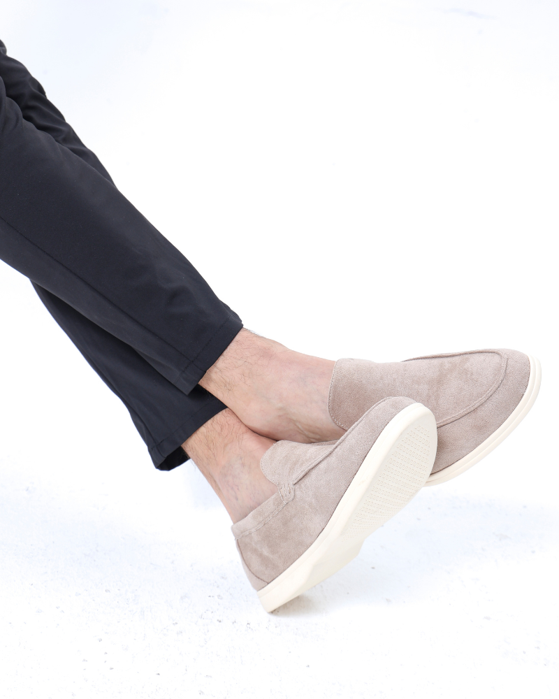 Old Money Suede Loafers Frivor