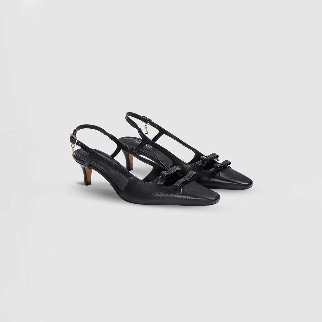 Colette Kitten Heels - Black