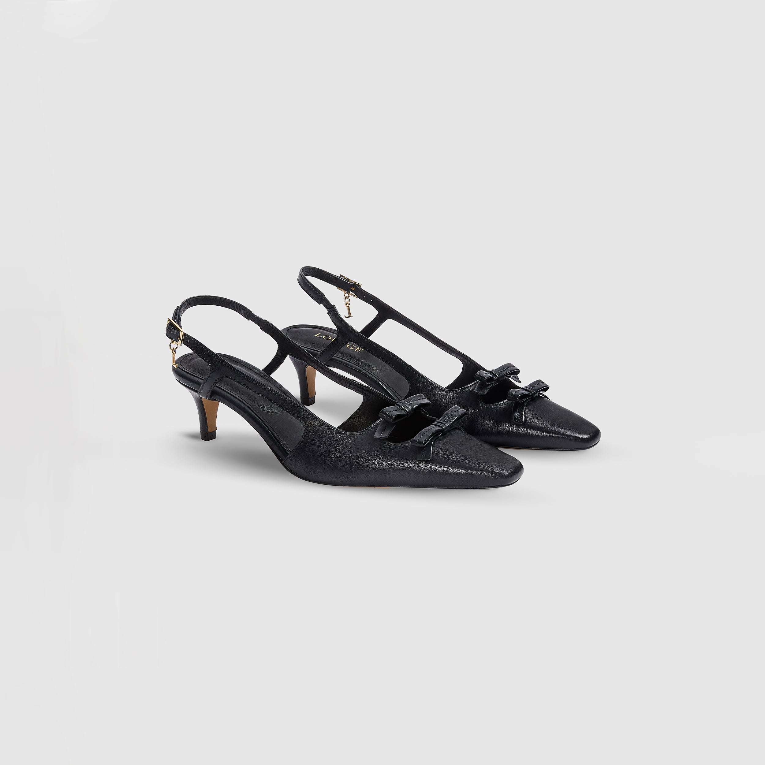 Colette Kitten Heels - Black