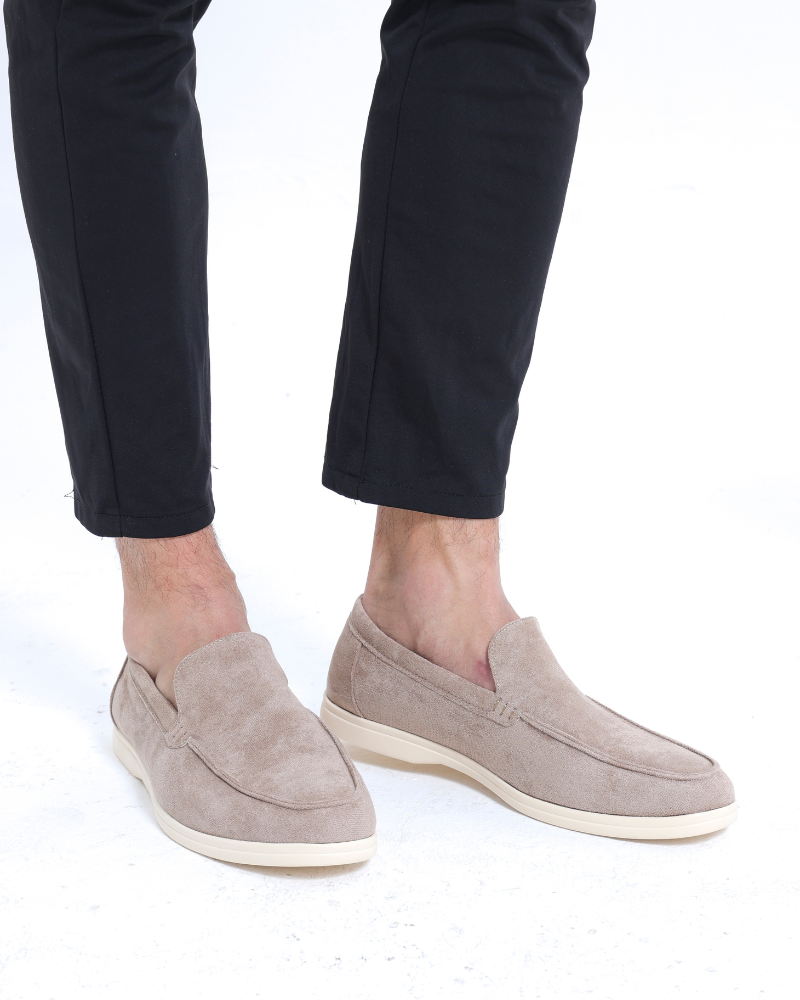 Old Money Suede Loafers Frivor