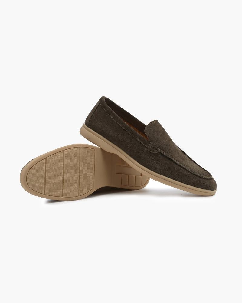 Old Money Premium Suede Loafers Frivor