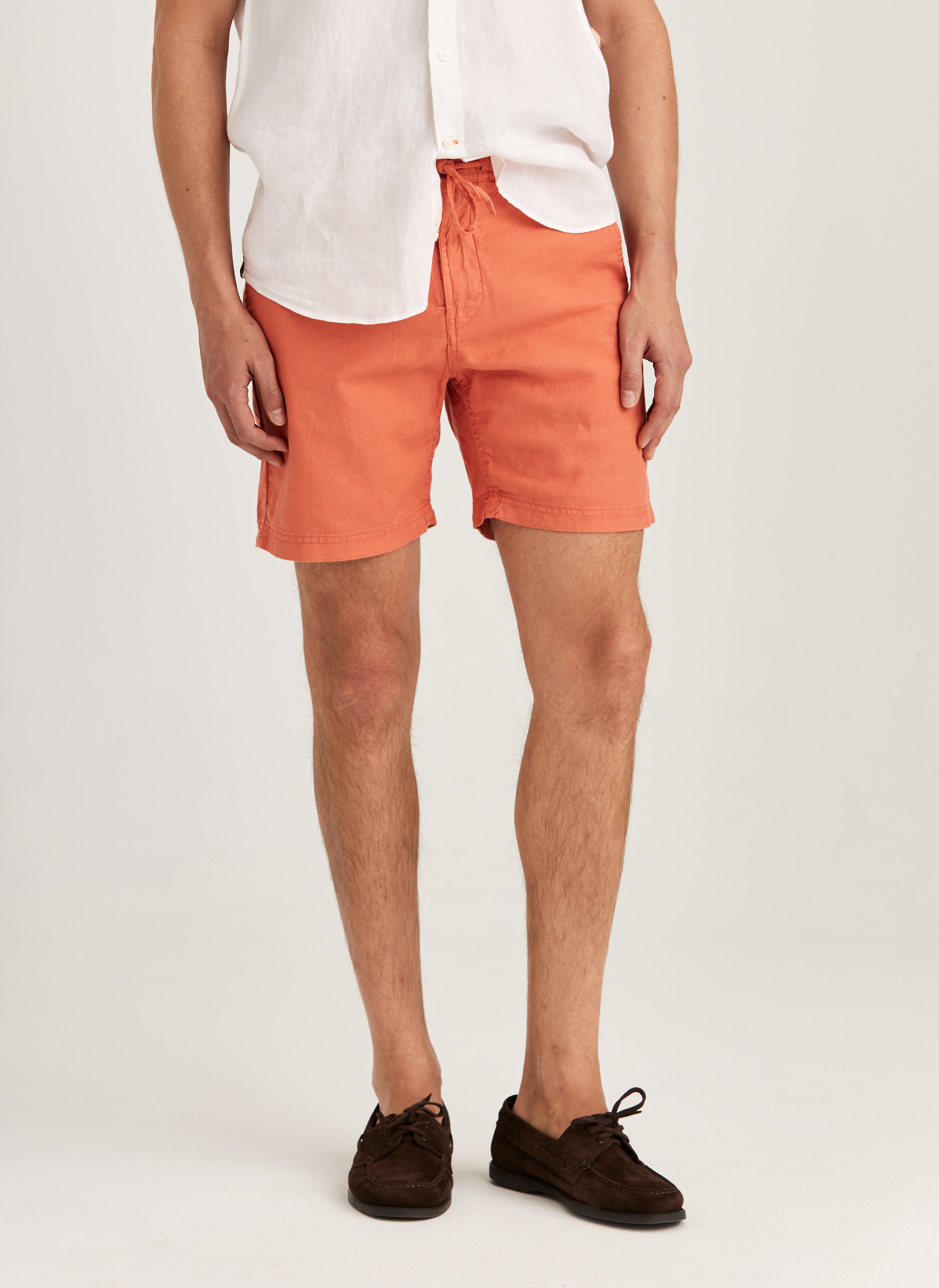 Fenix Leinen Bermudas Morris Stockholm Orange Frivor
