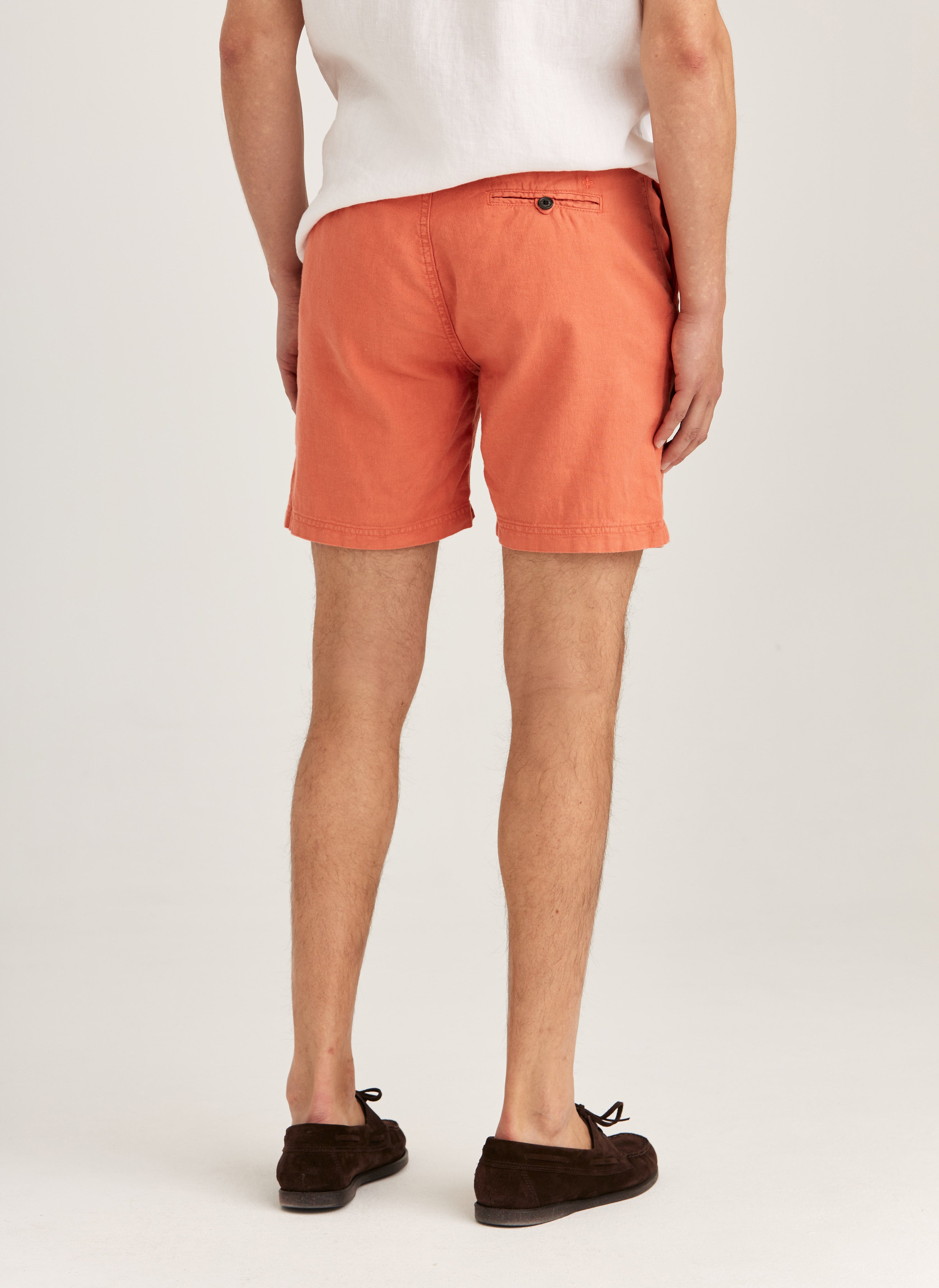 Fenix Leinen Bermudas Morris Stockholm Orange Frivor