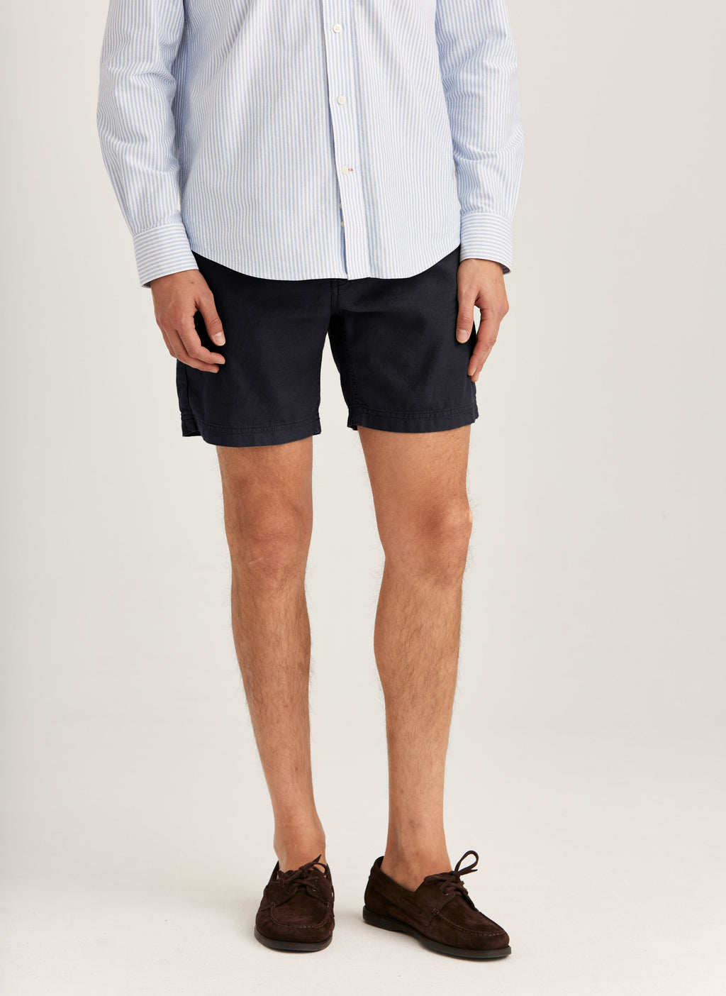 Fenix Leinen Bermudas Morris Stockholm Navy Frivor