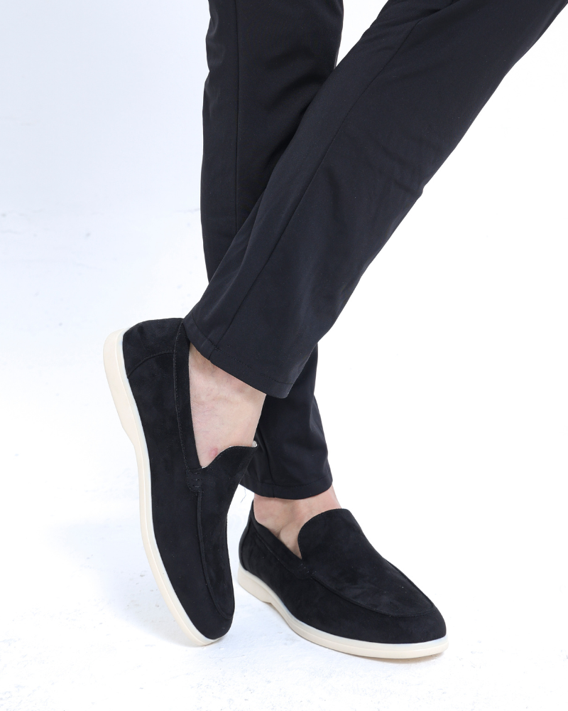 Old Money Suede Loafers Frivor