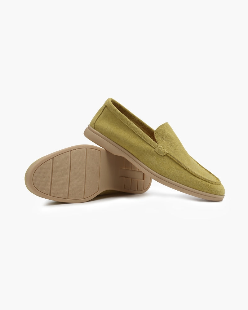 Old Money Premium Suede Loafers Frivor