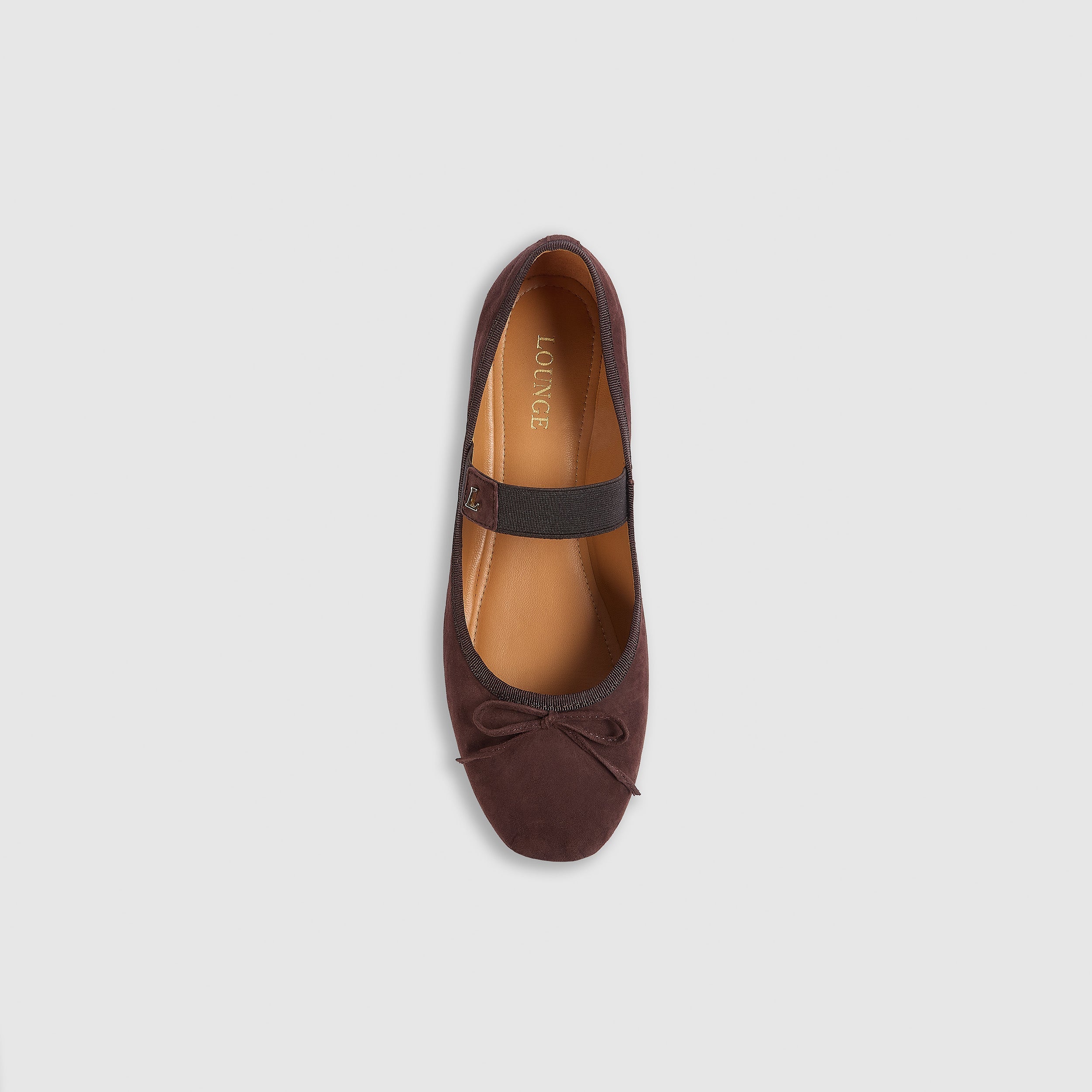 Juna Ballet Flats - Chocolate