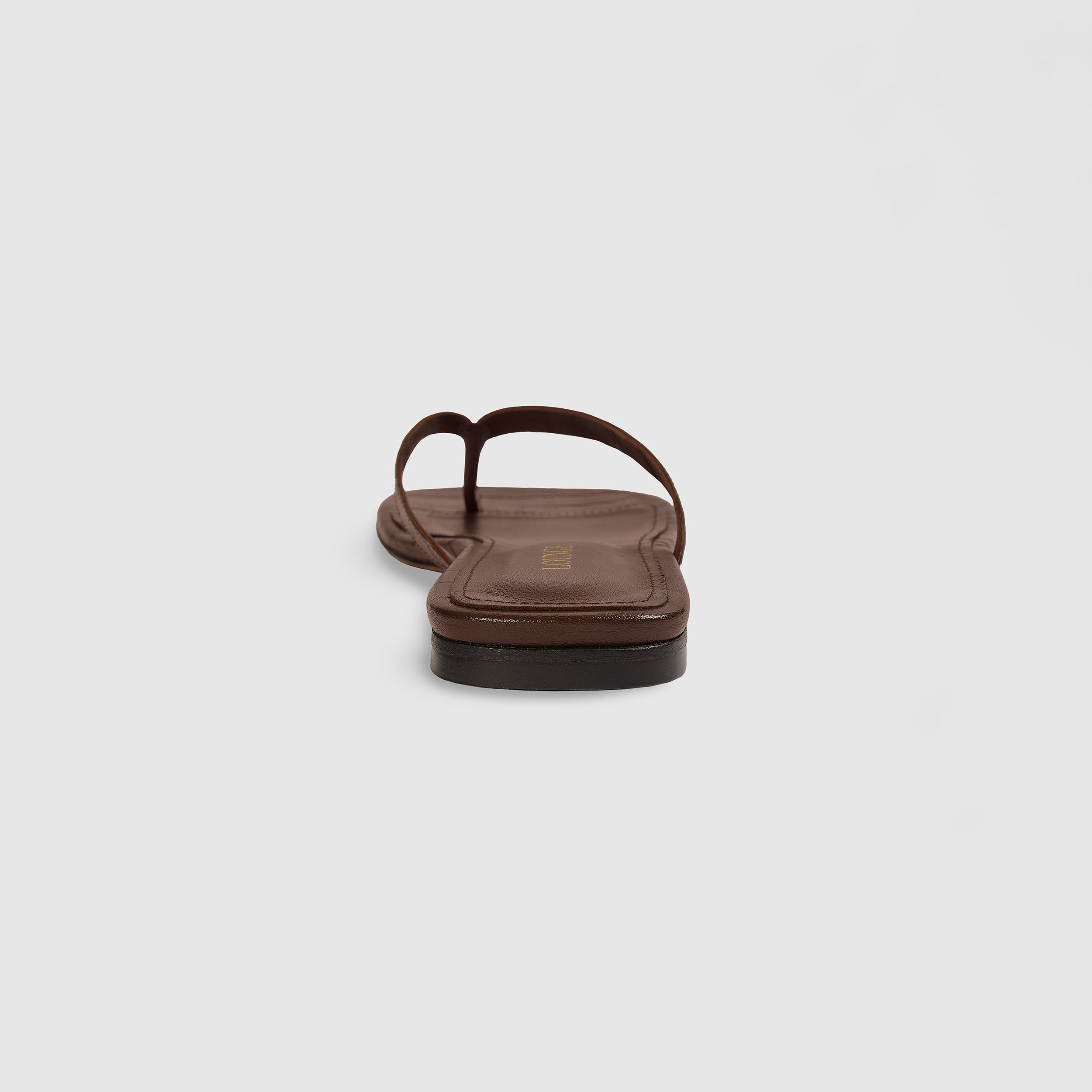 Brielle Flip Flops - Chocolate