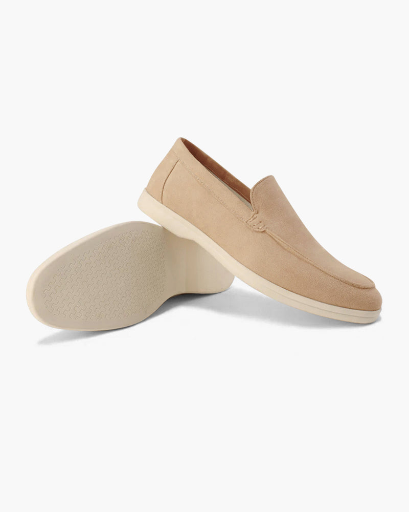 Old Money Suede Loafers Frivor
