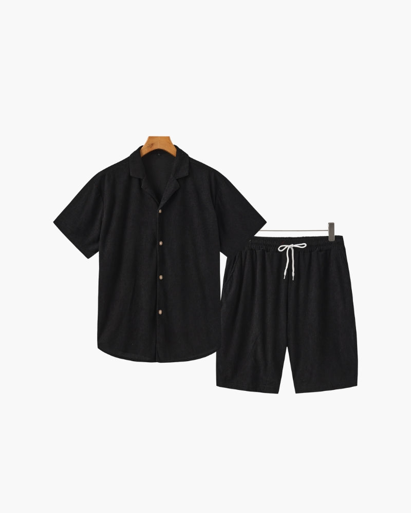 The Riviera Velvet Cord Set Frivor