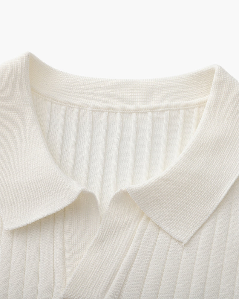 Premium Ribbed Polo Frivor
