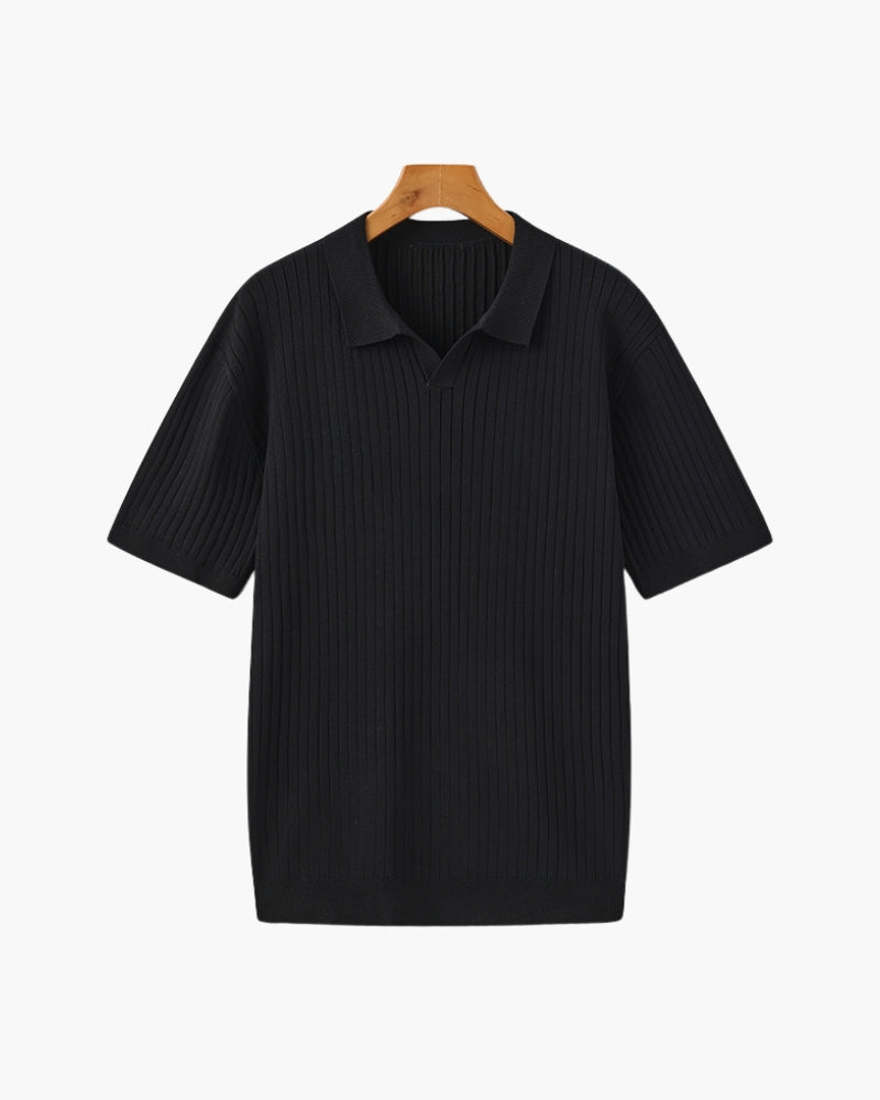 Premium Ribbed Polo Frivor