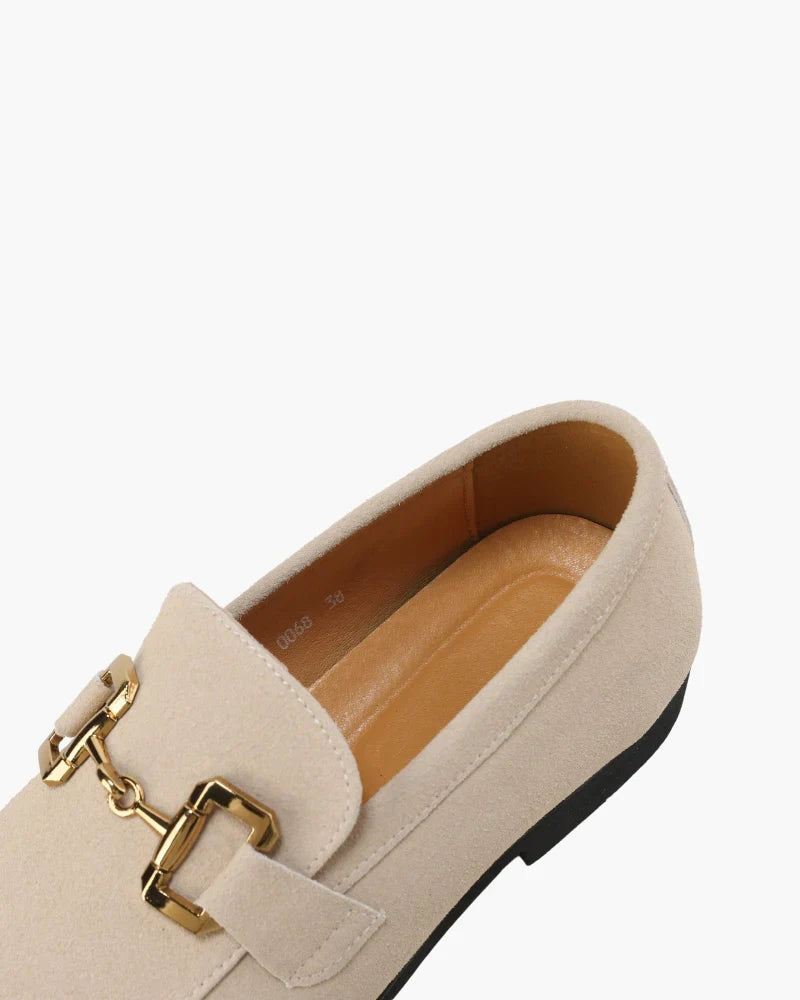 Luxury Suede Loafers Frivor