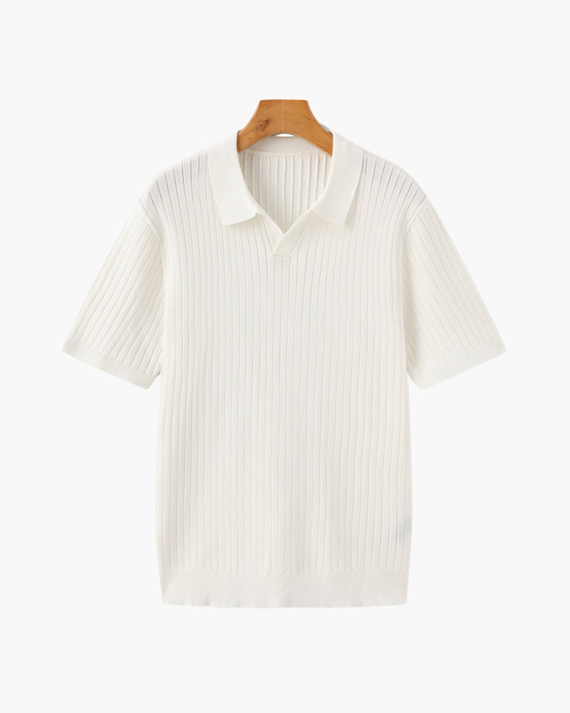 Premium Ribbed Polo Frivor