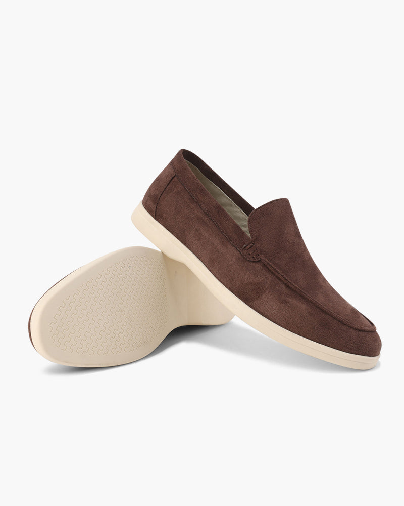Old Money Suede Loafers Frivor