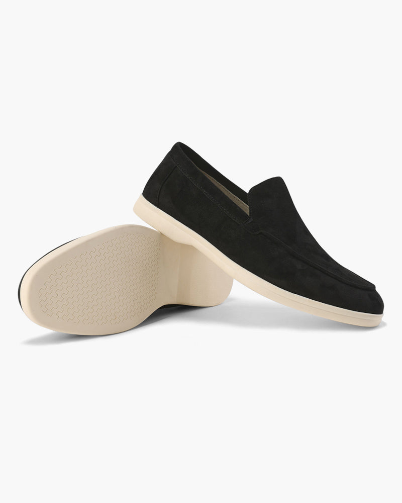 Old Money Suede Loafers Frivor