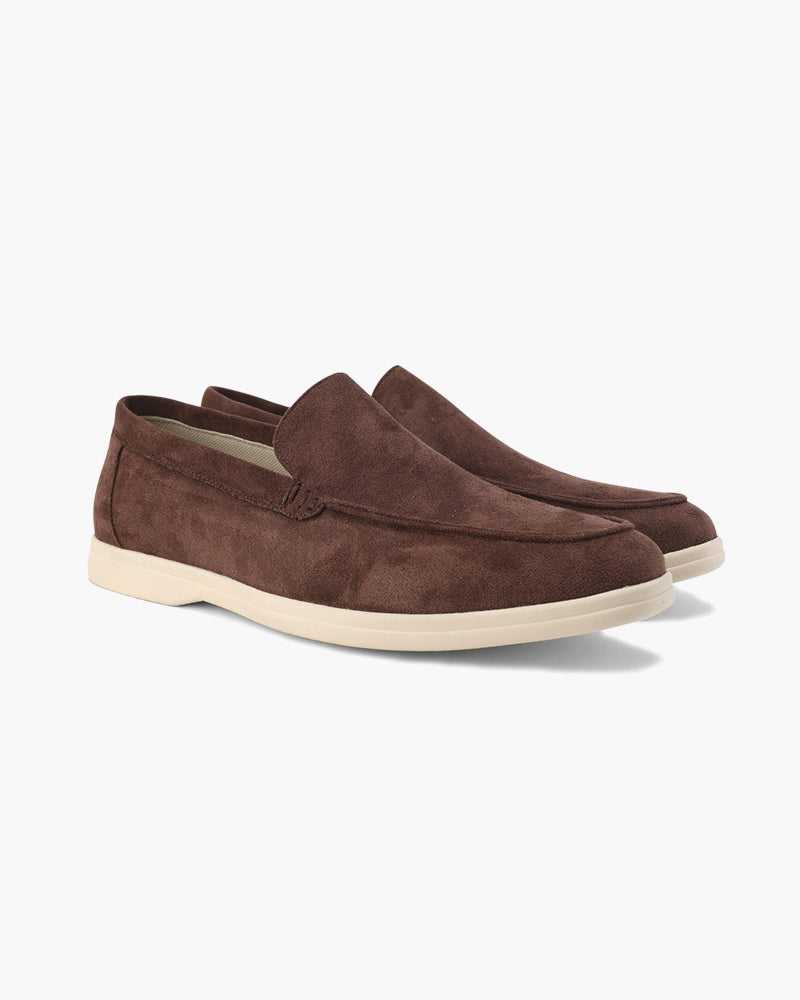 Old Money Suede Loafers Frivor