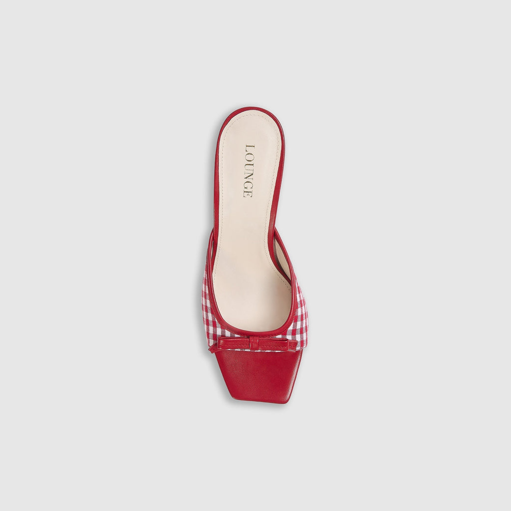 Moxie Kitten Heels - Gingham