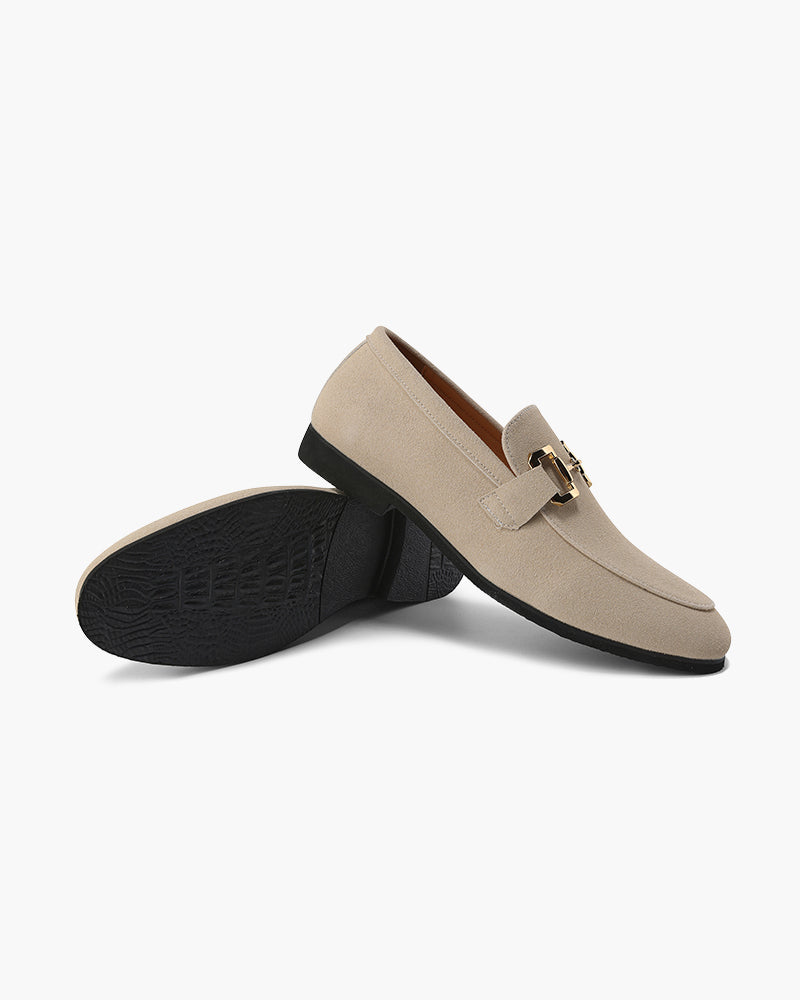 Luxury Suede Loafers Frivor