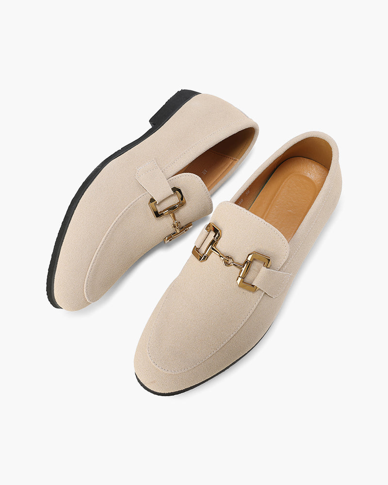Luxury Suede Loafers Frivor
