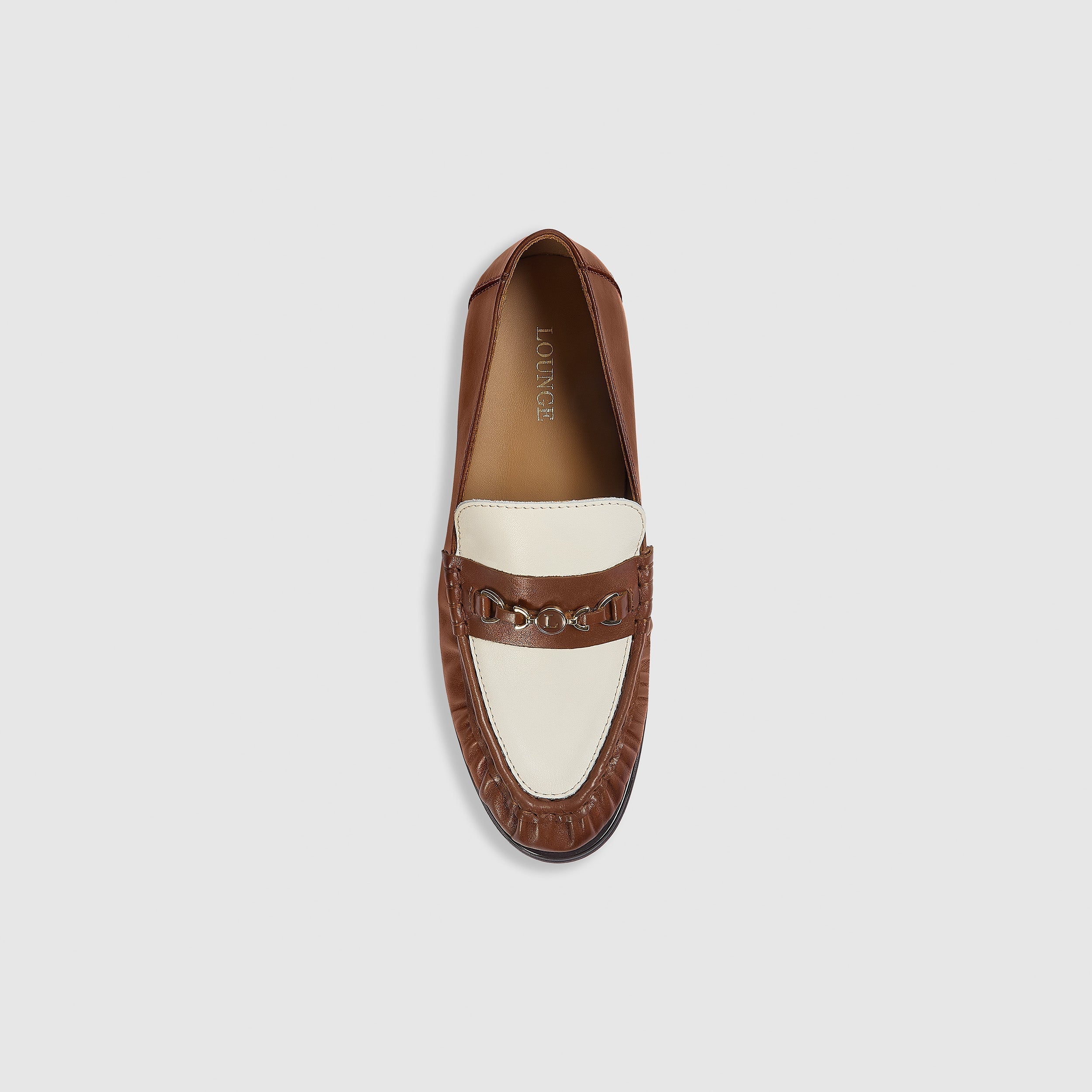 Agnes Loafers - Tan/Cream