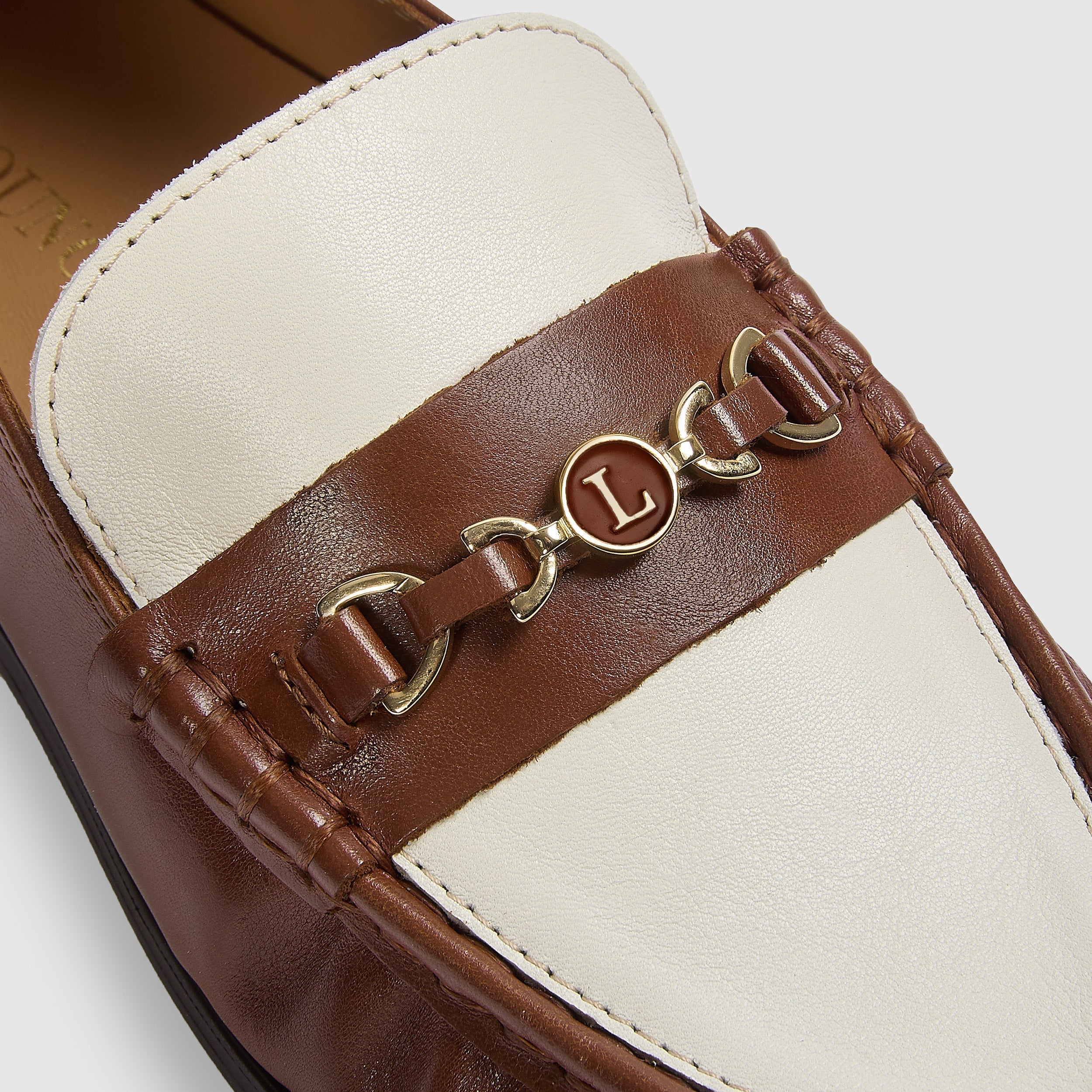 Agnes Loafers - Tan/Cream