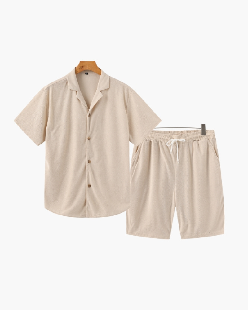 The Riviera Velvet Cord Set Frivor